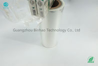 Özelleştirilmiş Jumbo Rulo Sigara% 5 PVC Shrink Wrap Film